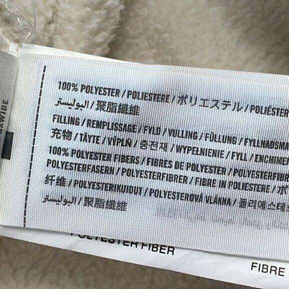 Abercrombie & Fitch Asymmetrical Snap Up Quilted Fleece Sweatshirt Size XS - Picture 11 of 11